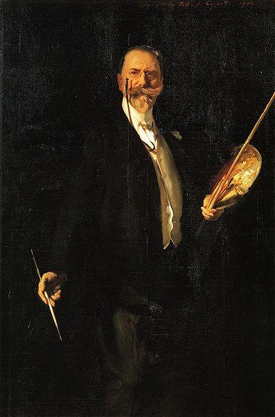 John Singer Sargent Portrait of William Merritt Chase oil painting image